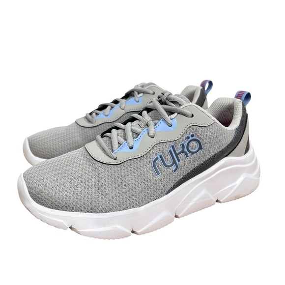 Ryka Shoes - Ryka Glide Sneakers Women's Grey Max Cushion Running Comfort‎ Classic Shoes 9.5